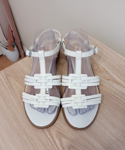 Footglove white leather - m&s,