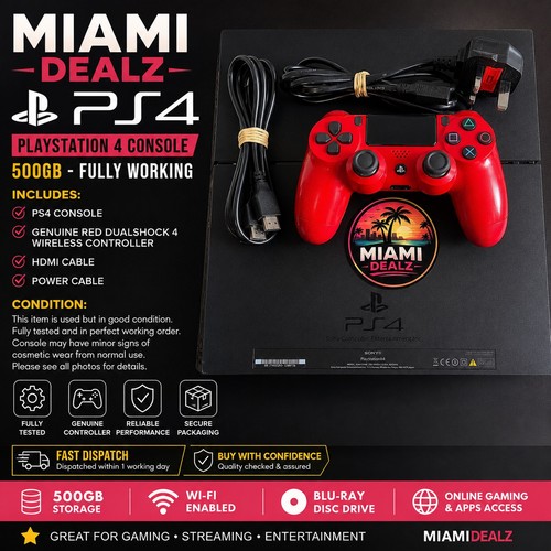 Sony playstation ps4 500gb - sony,