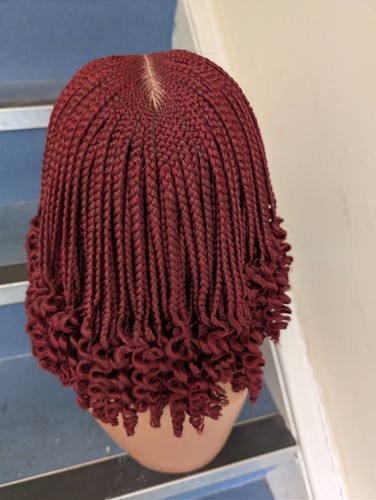 Short cornrow braided box - cornrow,