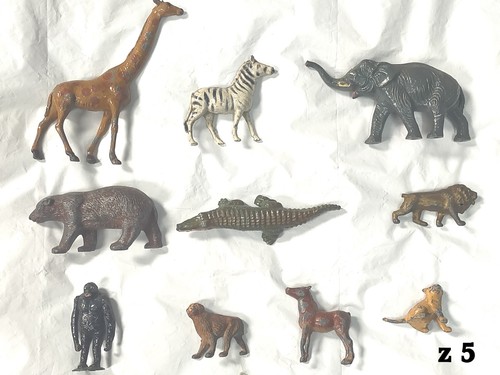 Lead toy antique zoo - 10,