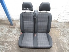 2019 MERCEDES VITO 111 W447 1.6 CDI MK3 PANEL VAN FRONT LEFT TWIN CLOTH SEAT
