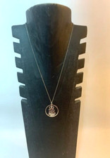 Sterling silver 925 ER silver jubilee 1977 NECKLACE PENDANT  (P2)