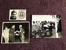 Speedway photographs x 3 Alan