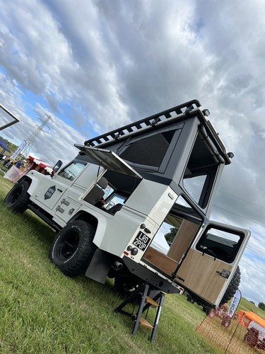 Diy land rover defender camper - land,