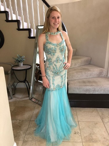 452 nwt aqua mermaid terani - $452,