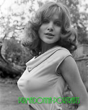 MADELINE SMITH 8x10 Lab Photo 1970s Sexy Busty, Sweater Glamour Portrait