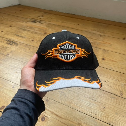 Harley davidson black orange - harley,