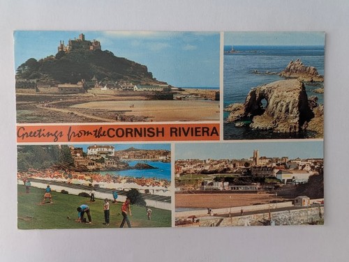 Vintage multi view postcard