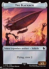 The Blackjack // The Monarch (helper) Double-Sided Token : Mint MTG Card : Final