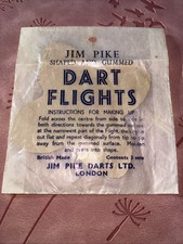 Vintage Jim Pike Dart Flights