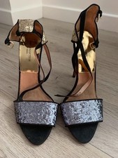 Zara sequin heels