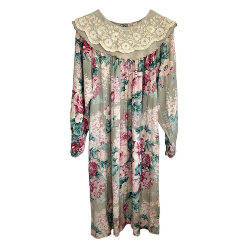 Vtg rene derhy paris - derhy, floral