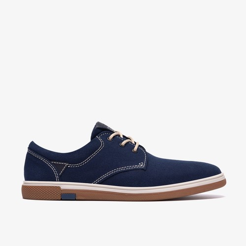 Clarks mens holworth lace navy - lace,