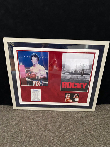 Sylvester stallone signed - sylvester,