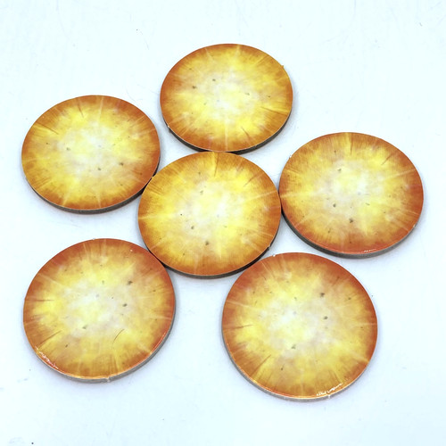 Space hulk blast marker tokens - space,