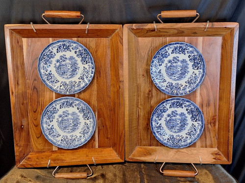 Hearth hand acacia wood tray - wood,
