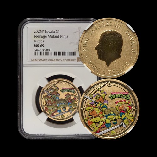 Tuvalu 2025 dollar ngc - dollar,