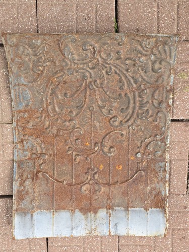 Antique embossed metal ceiling - embossed,