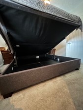 electric ottoman super king size bed frame