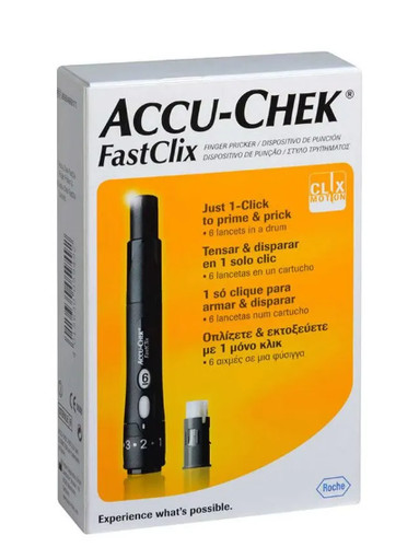 Accu chek fastclix lancing - accu-chek,