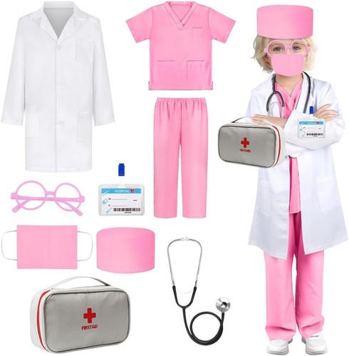 9pcs doctor costume - costume, kids