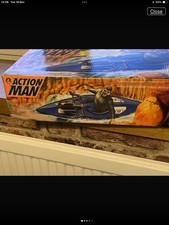 Hasbro 1996 Vintage Action Man Scuba Diver Canoe 2-in-1 Canoe