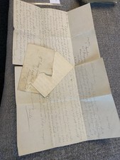3x WW2 letters sent home from 7928851 Mitchell RAC 22nd Dragoons KIA 07 Aug 1944
