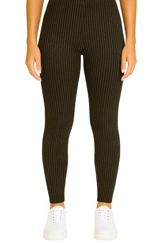 Ladies metallic gold stripe - metallic,