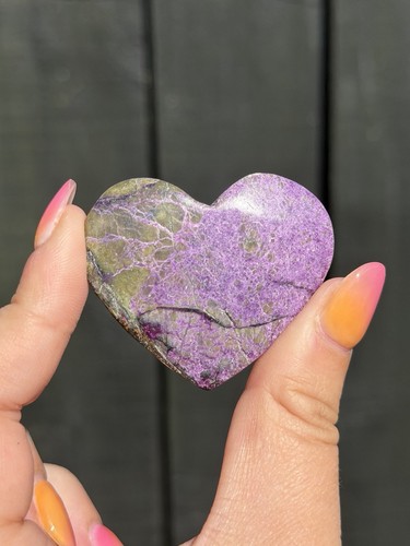 Atlantisite heart crystal - atlantisite,