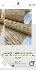 Natural Grasscloth Hemp Woven