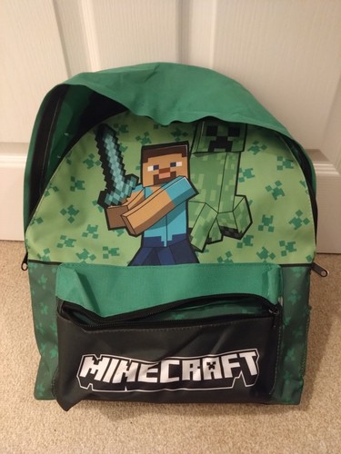 Minecraft kids backpack boys - minecraft,