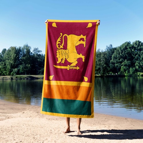 Sri lanka flag towel highly - sri,
