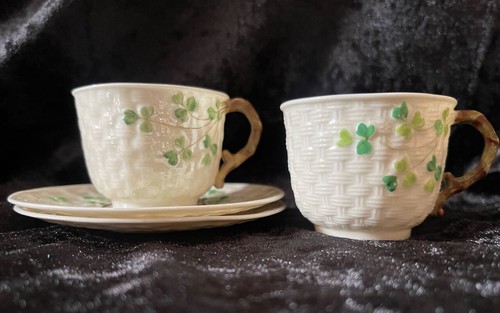 Belleek irish shamrock - belleek,