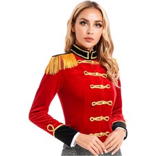 Womens Ringmaster Costume Red
