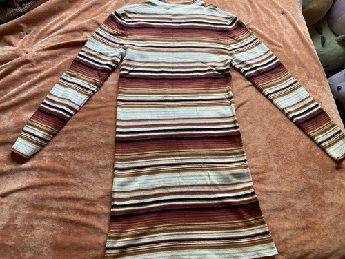 Forever stripped knit dress - knit,