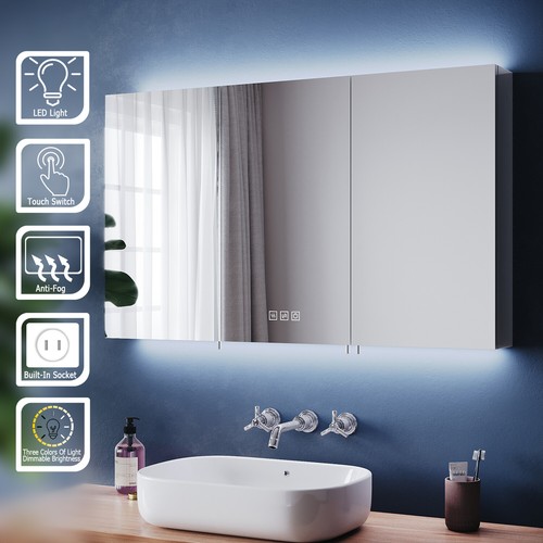 Large led bathroom mirror - led,