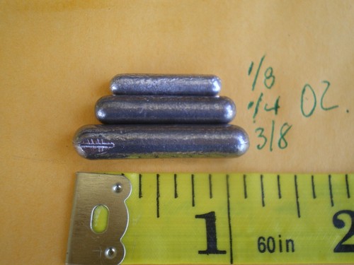 Lure bodies slip - lure, sinker
