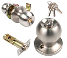 Round Door Lock Knob Handle