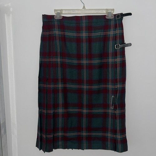 Wool 100 ladies - green, red