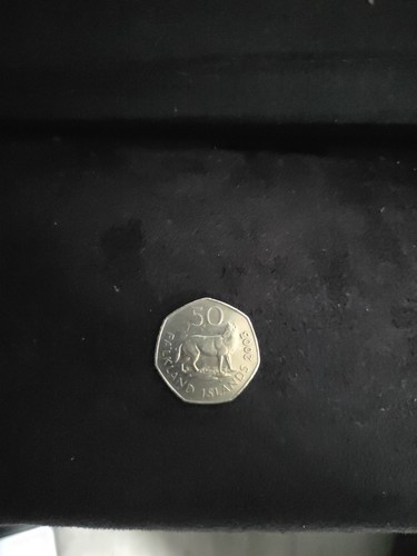 Falkland islands 50p coin - 50p, 2003