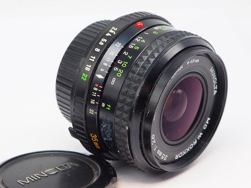 Minolta rokkor 35mm 2 8 - minolta,