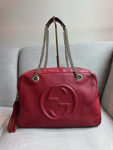 Gucci soho leather chain bag - chain,