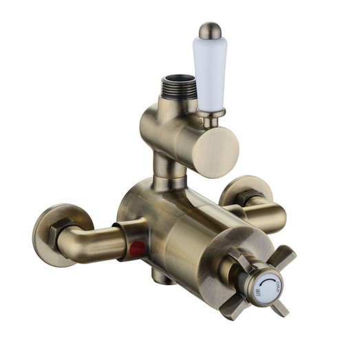 Twin shower valve - valve, tap