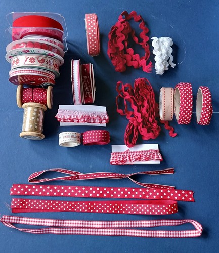 Job lot assorted red - of,