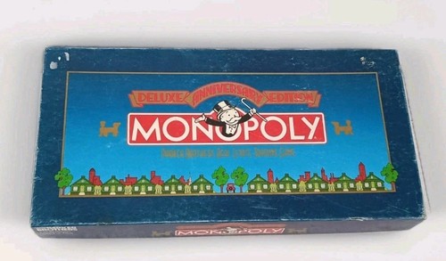 Vintage 1984 monopoly deluxe - vintage,