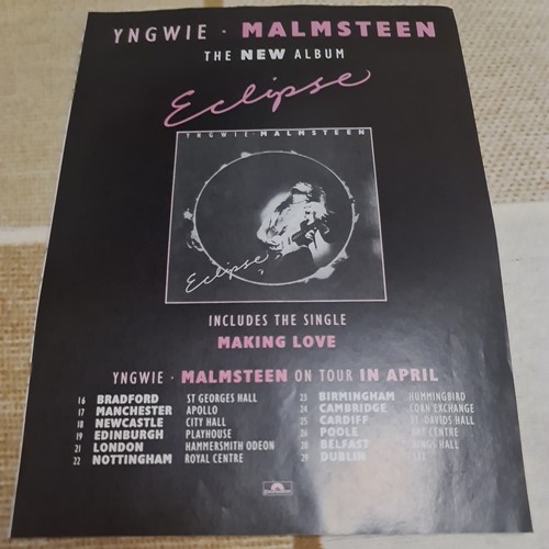 Vintage yngwie malmsteen - vintage,