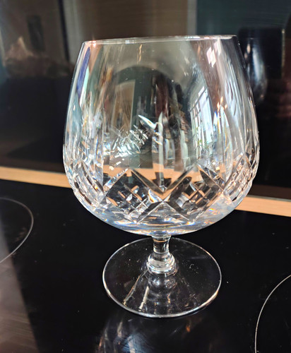 Stuart large clear cut glass - clear,