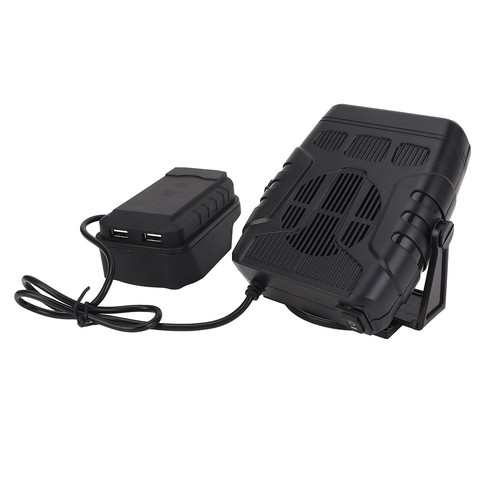 Space heater with double usb - space,