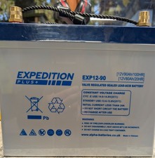 leisure battery by Alpha batteries. Expedition plus+