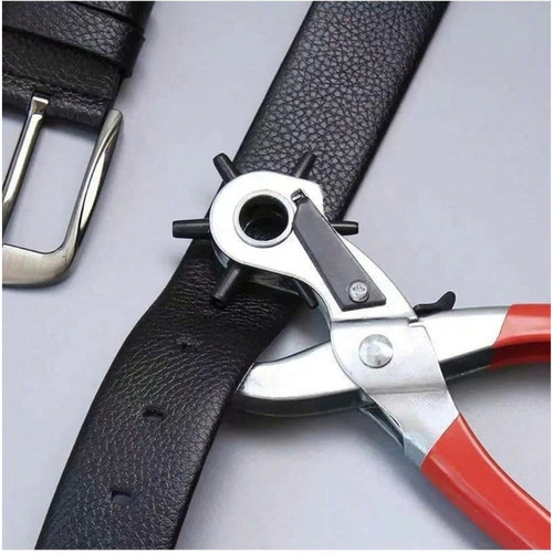 Revolving leather hole - revolving,